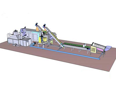 餐厨垃圾处理  湿垃圾处理 大型餐厨垃圾处理生产线设备