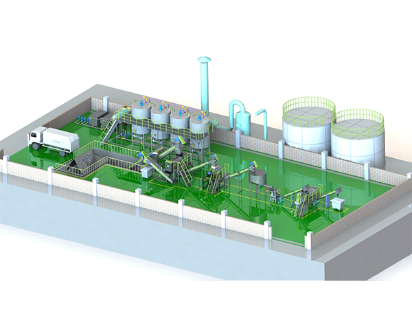 大型厨余垃圾预处理全套设备