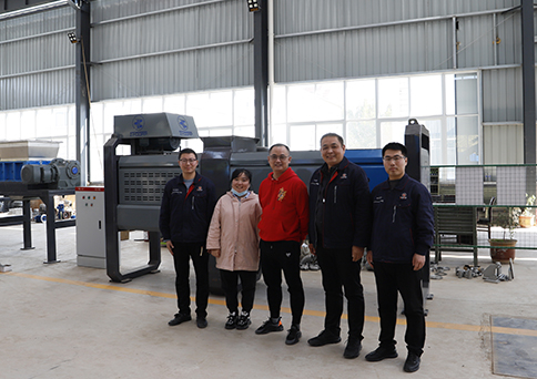 中联重科领导莅临我公司进行供应商年度考核